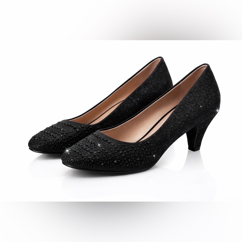 Black Women's Heels - Picture 1 of 7